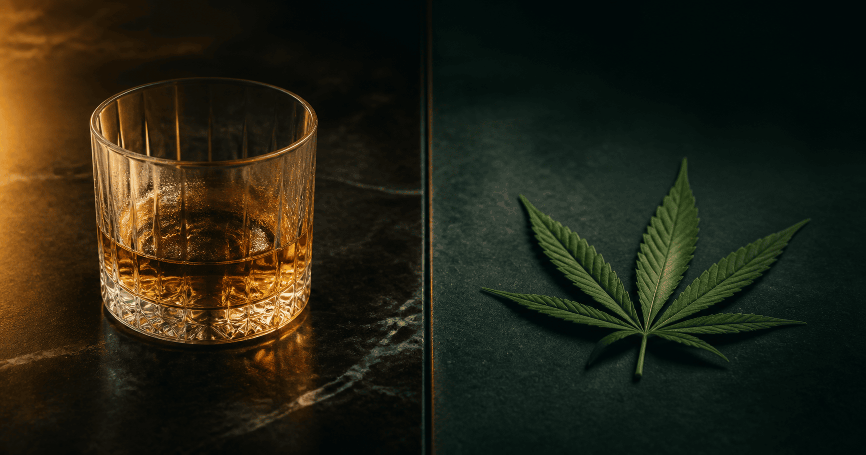 Alcohol vs. cannabis: la comparación incómoda del fin de semana