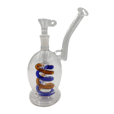 Bong mediano color Amarillo con cristales