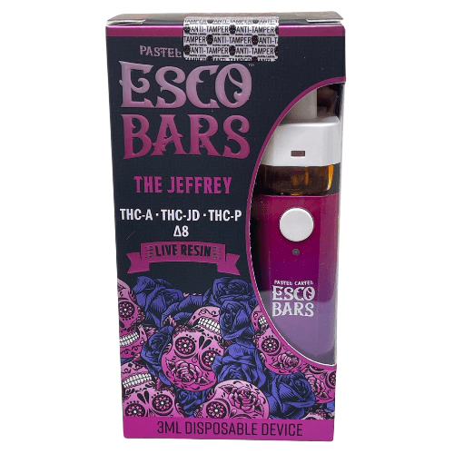 Esco Bars Live Resin vape desechable Delta 8, THC-A, THC-B, THC-P The Jeffrey Esco Bars Live Resin vape desechable Delta 8, THC-A, THC-B, THC-P The Jeffrey