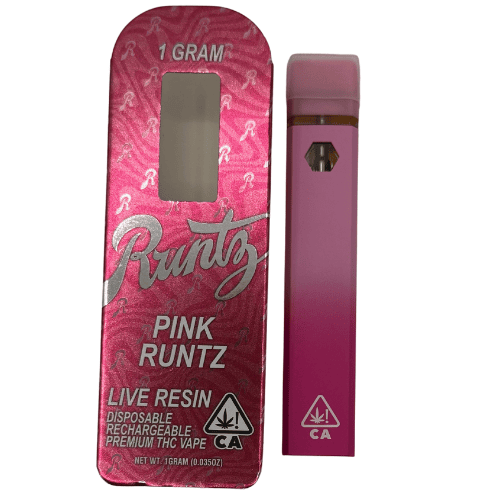 Runtz live resin vape Pink Runtz