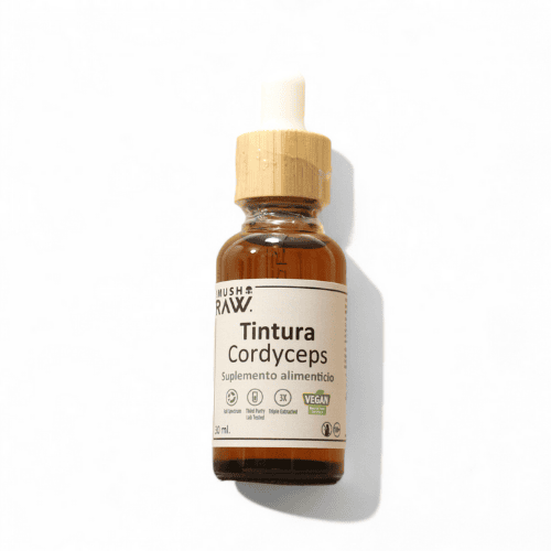 The Mush Raw Tintura Cordyceps suplemento alimenticio The Mush Raw Tintura Cordyceps suplemento alimenticio