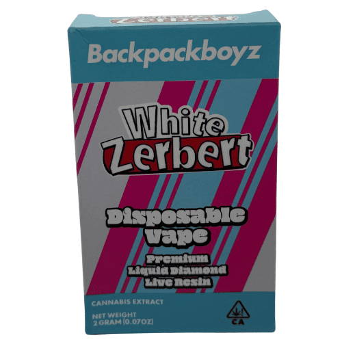 Backpackboyz vape pen White Zerbert 2G Backpackboyz vape pen White Zerbert 2G