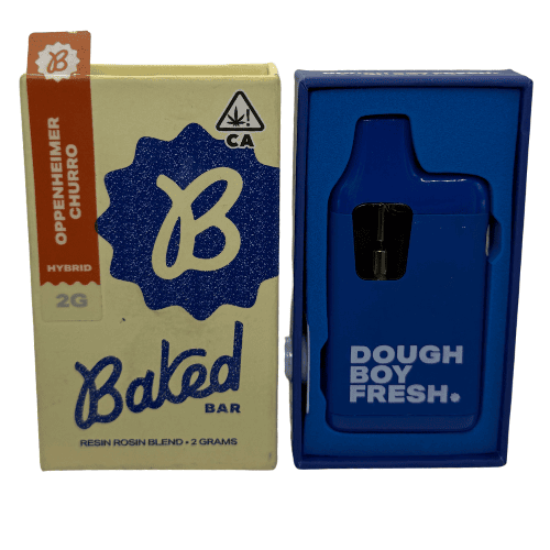 Baked Bar Rosin vape Oppenheimer Churro 2G Baked Bar Rosin vape Oppenheimer Churro 2G