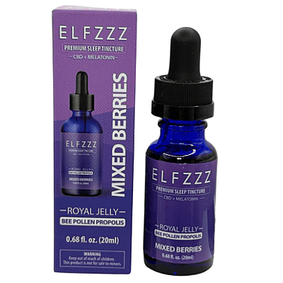  ELF ZZZZ Tintura Premium CBD+Melatonina Mixed Berries