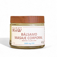 The Canna Raw Bálsamo masaje corporal de hemp, menta y cúrcuma The Canna Raw Bálsamo masaje corporal de hemp, menta y cúrcuma