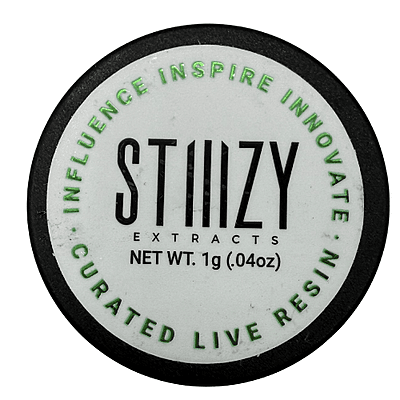 Stiiizy Extracts curated live resin concentrate White Fire