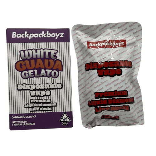 Backpackboyz vape White Guava Gelato Backpackboyz vape White Guava Gelato