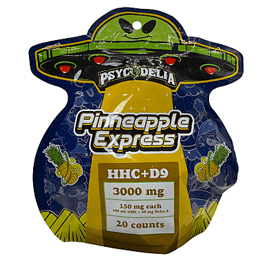 Psycodelia Gummies HHC + D9 Pineapple Express Psycodelia Gummies HHC + D9 Pineapple Express