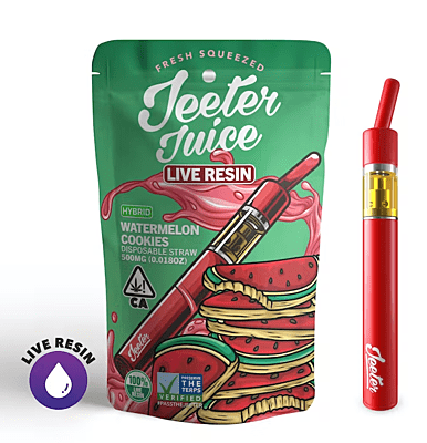 Jeeter Juice Desechable Live Resin Pluma Vape - Watermelon Cookies Jeeter Juice Desechable Live Resin Pluma Vape - Watermelon Cookies