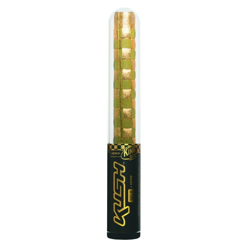 Kush Cono Entretejido De Cáñamo Y Oro 24K Kush Cono Entretejido De Cáñamo Y Oro 24K