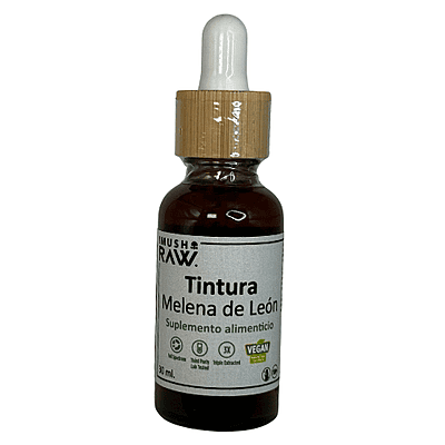 Mush Raw Tintura Melena de León suplemento alimenticio