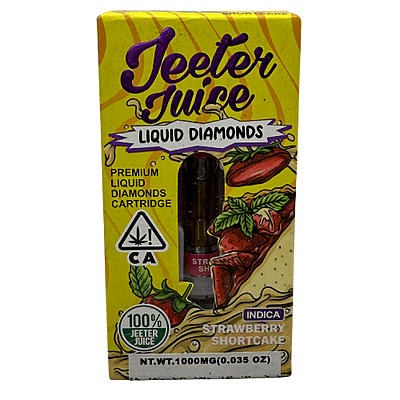 Jeeter Juice Liquid Diamonds Cart Strawberry Shortcake