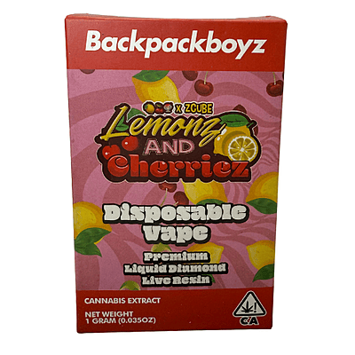 Backpackboyz pluma desechable Lemonz and Cherriez
