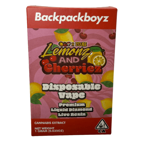 Backpackboyz pluma desechable Lemonz and Cherriez Backpackboyz pluma desechable Lemonz and Cherriez