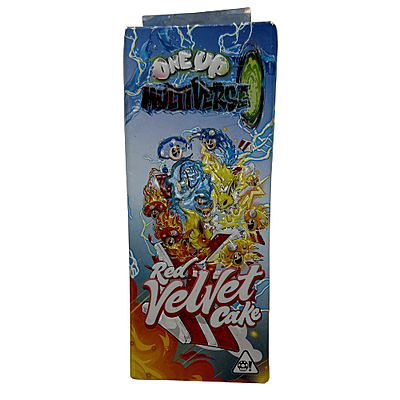  One Up Multiverse Red Velvet Cake THC