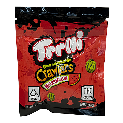  Trolli Sour Medicated Crawlers THC